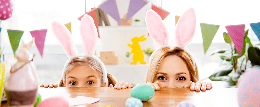 SPENDING IS HOPPING THIS EASTER Mother Daughter Easter