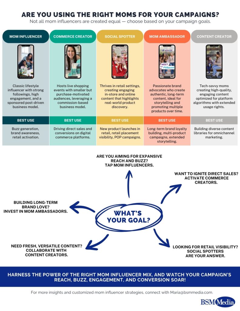 BSM Media Quick Reference Chart of Influencers Definitions 