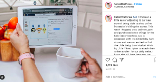 Social Media Mom Influencer shops on Amazon for new products. Social Media Mom Influencer shops on Amazon for new products.